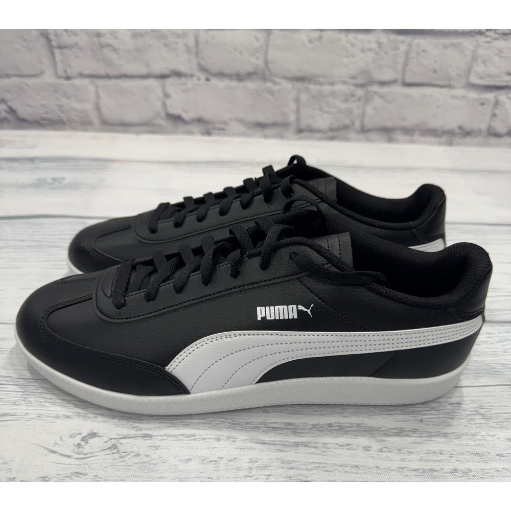 NEW Puma 9T Trainers Sneaker Shoe Mens US 13‎ EUR 47 Black Soccer Futbol